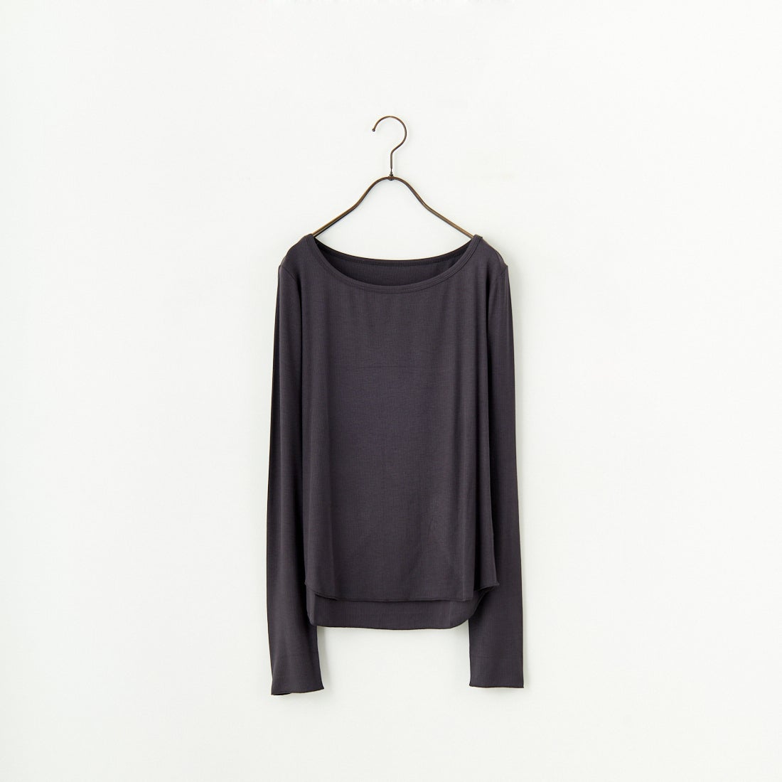 nenom [ネノム] 2ピース アメスリレイヤードシアーカットソー [NE25112004] 08 CHARCOA