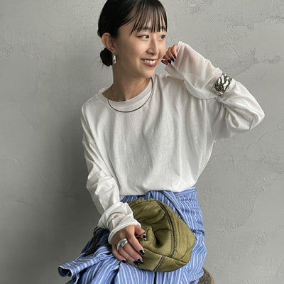 02 OFF&&モデル身長：150cm 着用サイズ：F&&