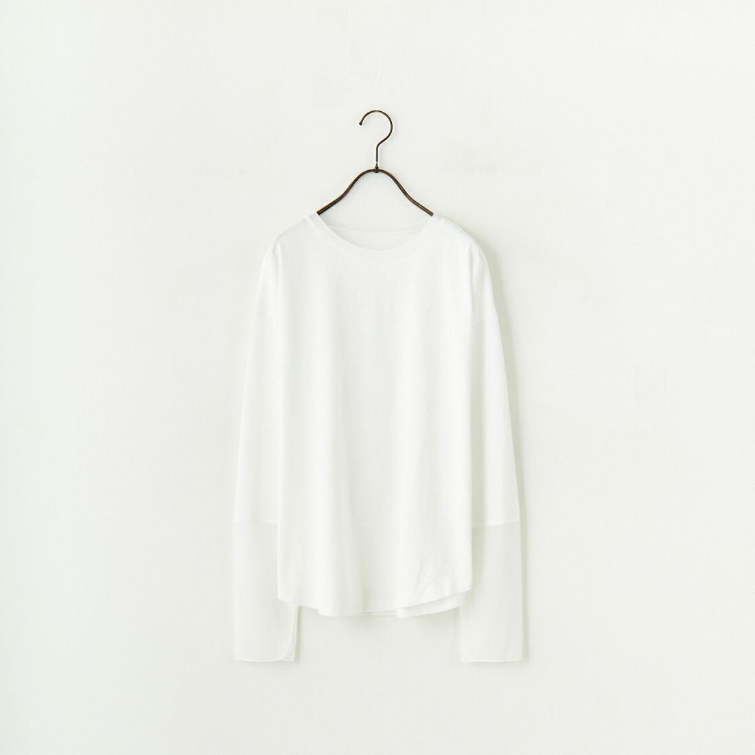 nenom [ネノム] 袖シアー切り替え ロングスリーブカットソー [NE23142058] 02 OFF