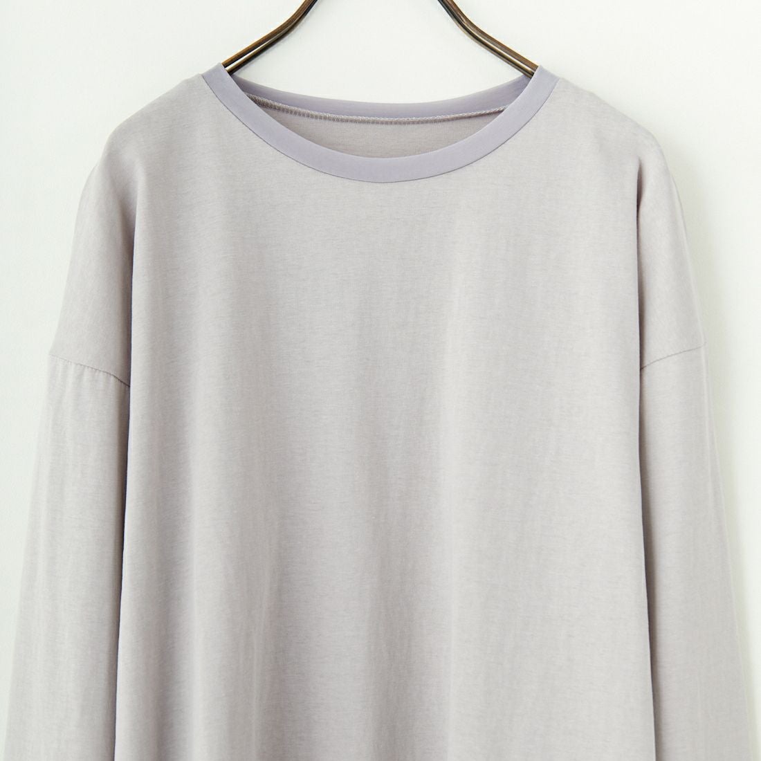 nenom [ネノム] 袖シアー切り替え ロングスリーブカットソー