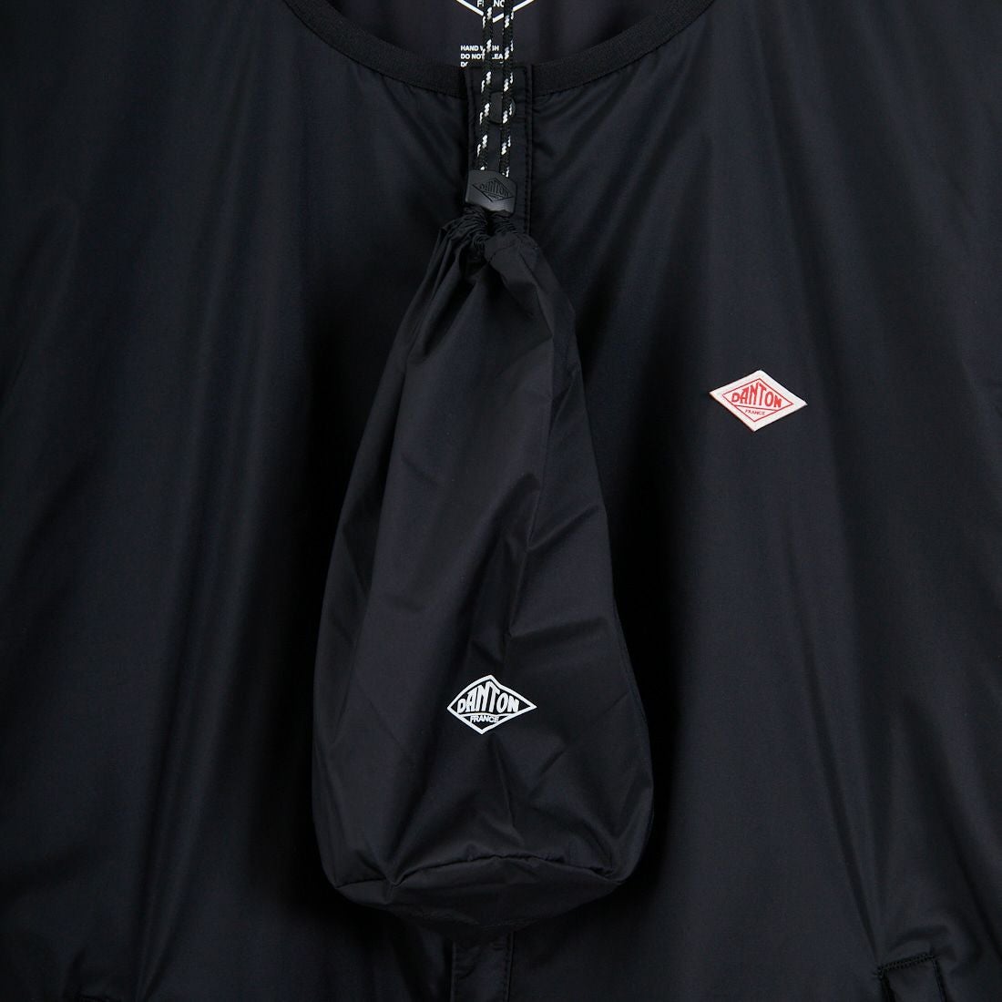 DANTON [ダントン] インサレーションノーカラージャケット [DT-A0633SNT] BLACK