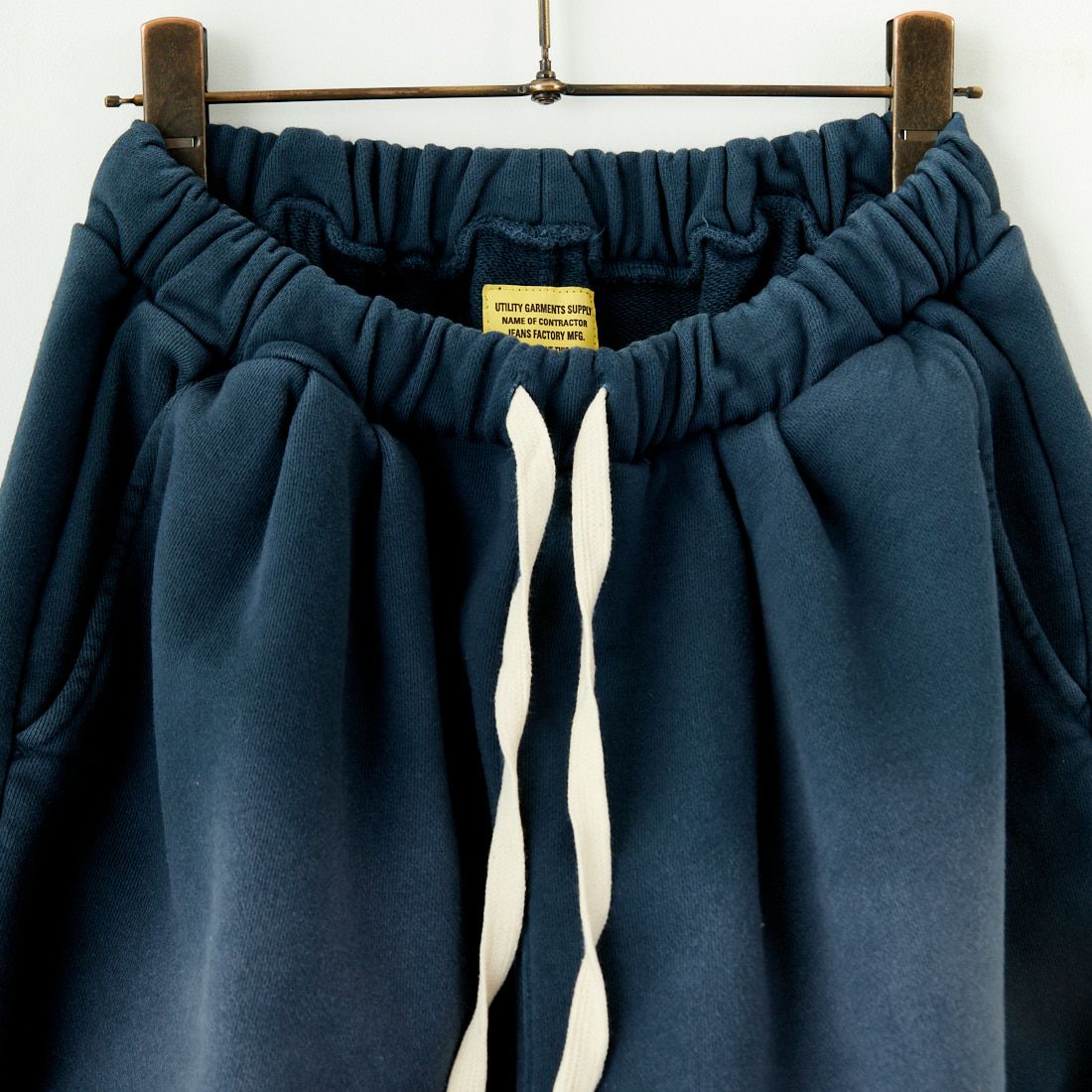 Jeans Factory Clothes [ジーンズファクトリークローズ] ピグメント加工 バレルワイドスウェットパンツ [2521-410IN] NAVY