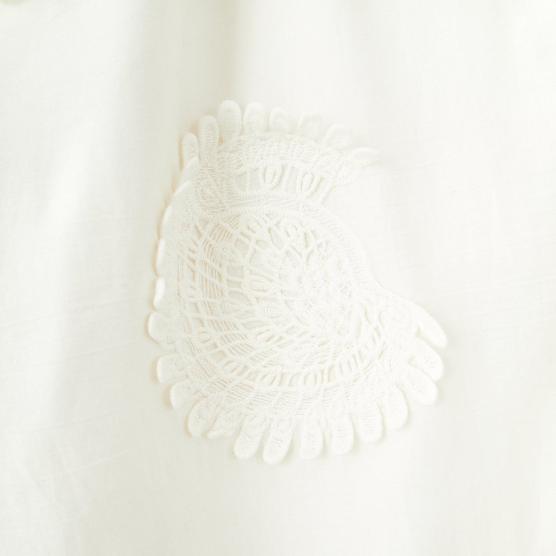 ESTROISLOSE [エストゥロワルーズ] モチーフ刺繍コットンサテンギャザーパンツ [EB24403] 02 OFF