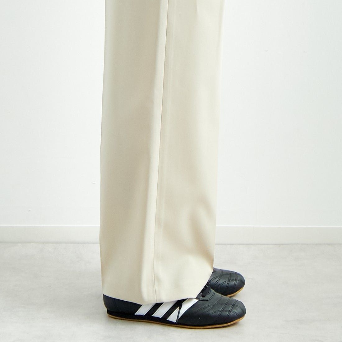 Jeans Factory Clothes [ジーンズファクトリークローズ] ストレッチツイルセミワイドパンツ [M-8139] 810 ｸﾞﾚｰｼﾞ