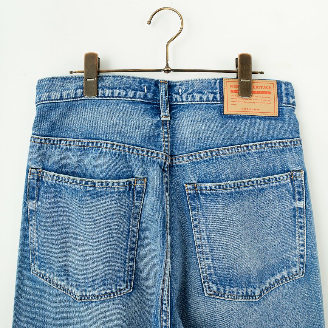 NEEDBY heritage [ニードバイヘリテージ] No.3 ヴィンテージワイドデニム [N1V7V043710B] 10Y BROKEN