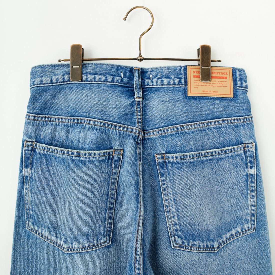 NEEDBY heritage [ニードバイヘリテージ] No.3 ヴィンテージワイドデニム [N1V7V043710B] 10Y BROKEN