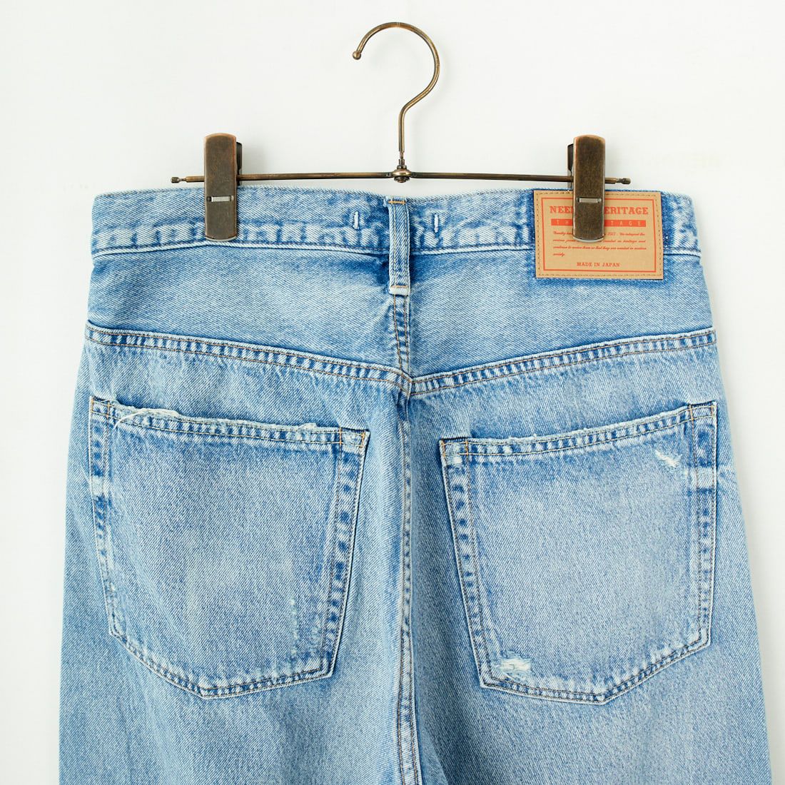 NEEDBY heritage [ニードバイヘリテージ] No.3 ヴィンテージワイドデニム [N1V7V043716Y] 16Y