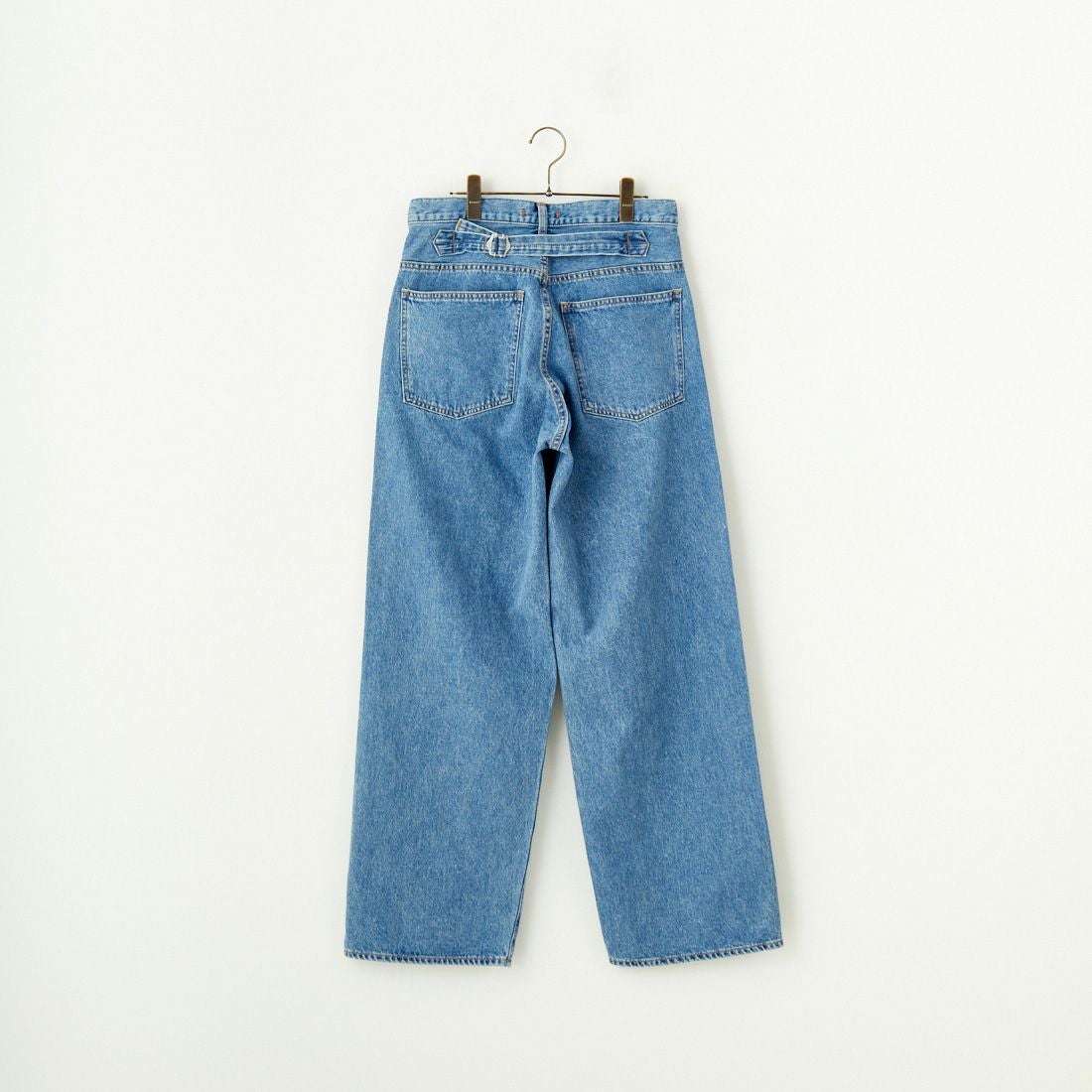 NEEDBY heritage [ニードバイヘリテージ] KOH ワイドテーパードデニム [N1CM01237SMB] S-MD BLUE