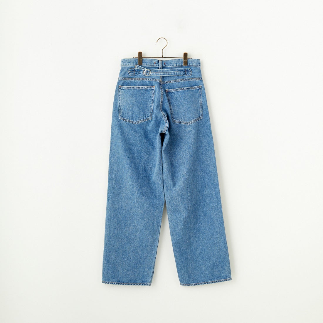 NEEDBY heritage [ニードバイヘリテージ] KOH ワイドテーパードデニム [N1CM01237SMB] S-MD BLUE