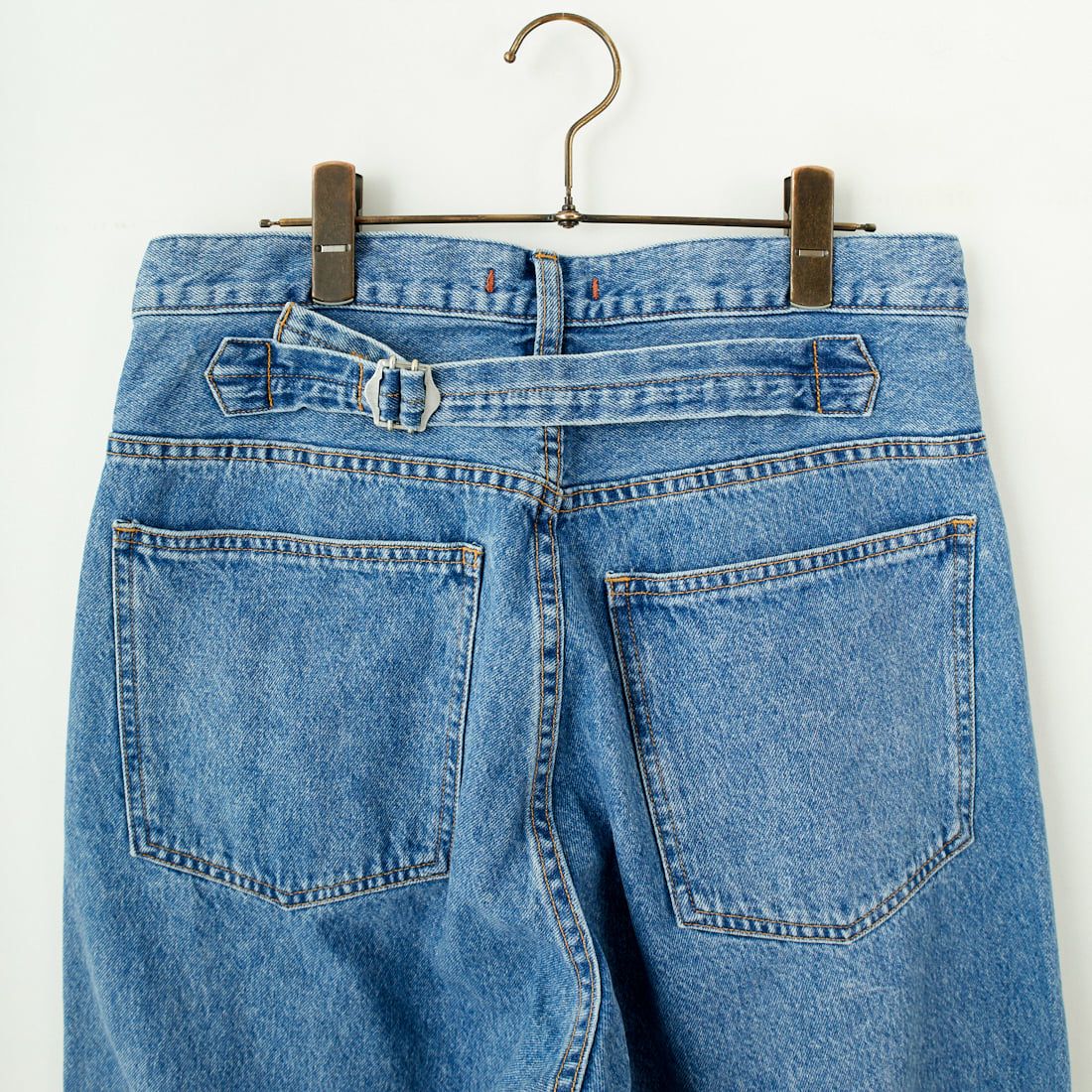 NEEDBY heritage [ニードバイヘリテージ] KOH ワイドテーパードデニム [N1CM01237SMB] S-MD BLUE