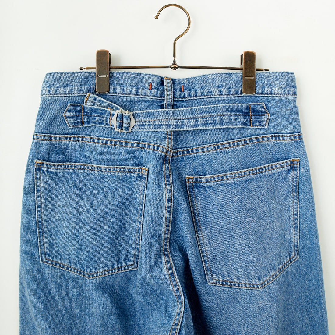 NEEDBY heritage [ニードバイヘリテージ] KOH ワイドテーパードデニム [N1CM01237SMB] S-MD BLUE