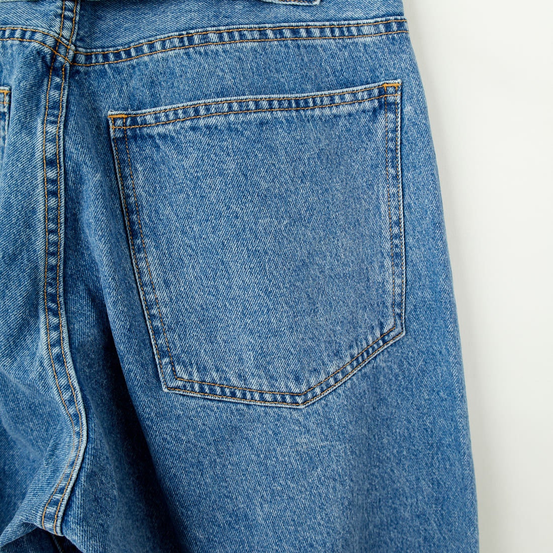 NEEDBY heritage [ニードバイヘリテージ] KOH ワイドテーパードデニム [N1CM01237SMB] S-MD BLUE