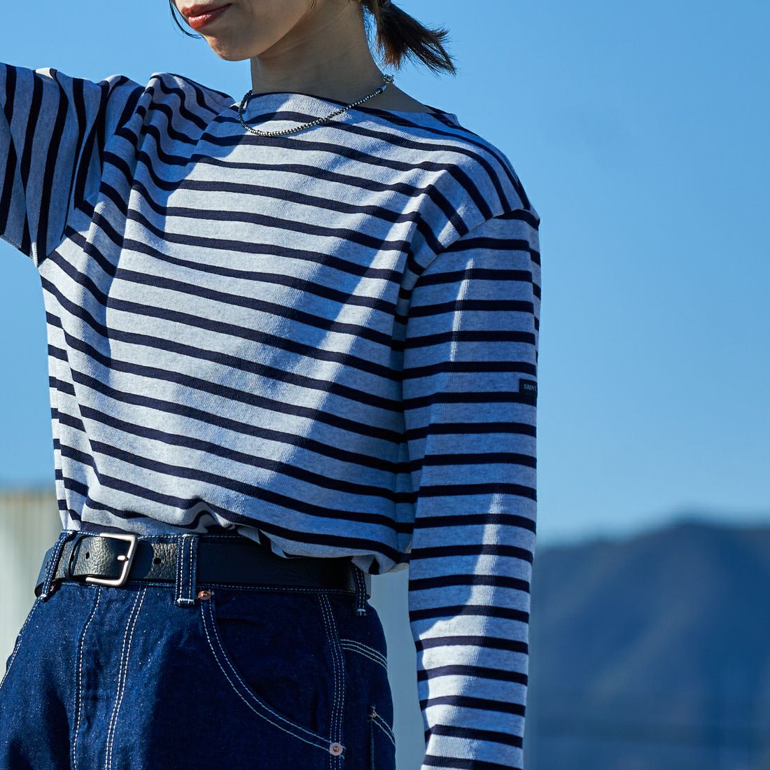 ST.JAMES [セントジェームス] ウェッソン ルーズドロップTシャツ [20JC