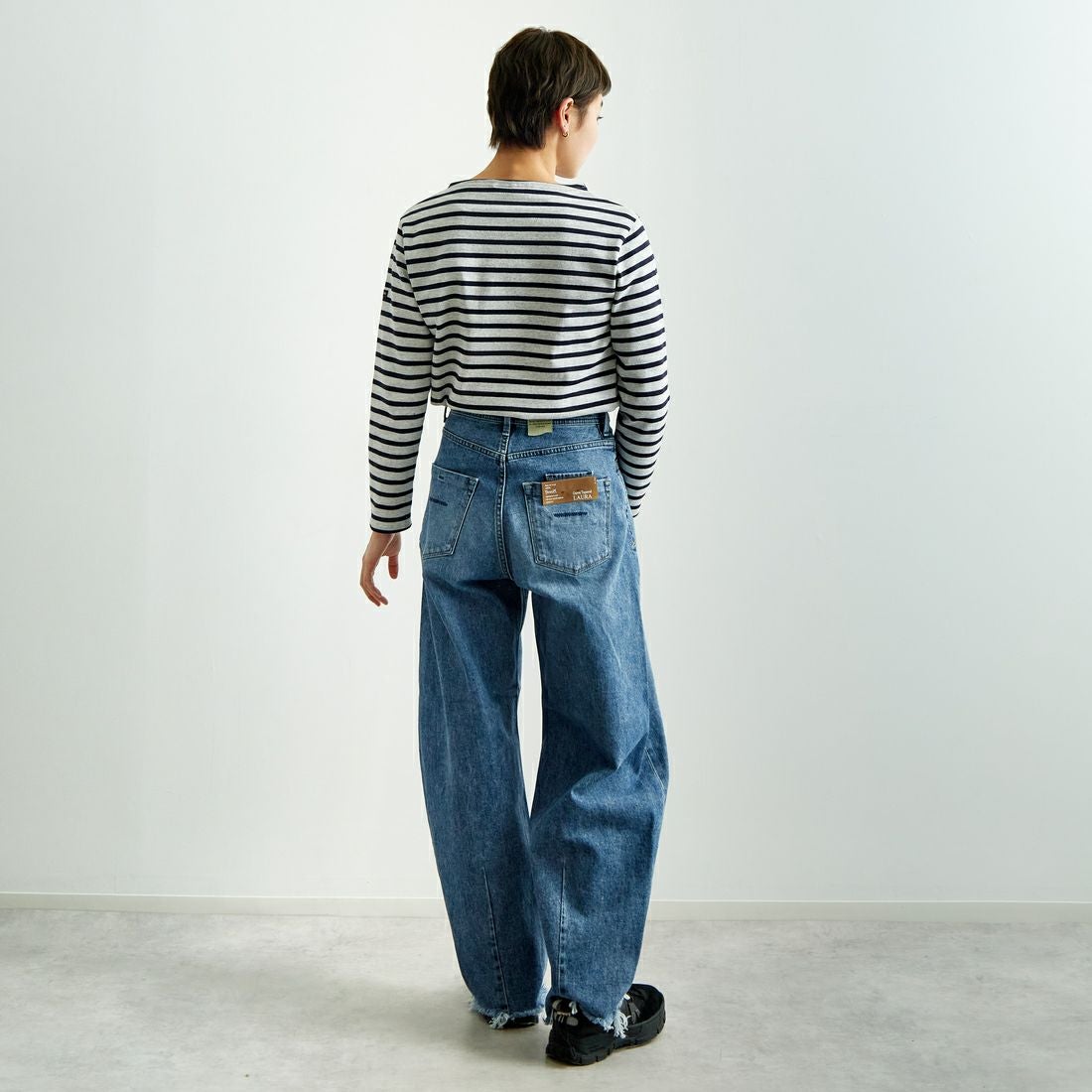 ST.JAMES [セントジェームス] 別注 バスクボーダーロングスリーブT