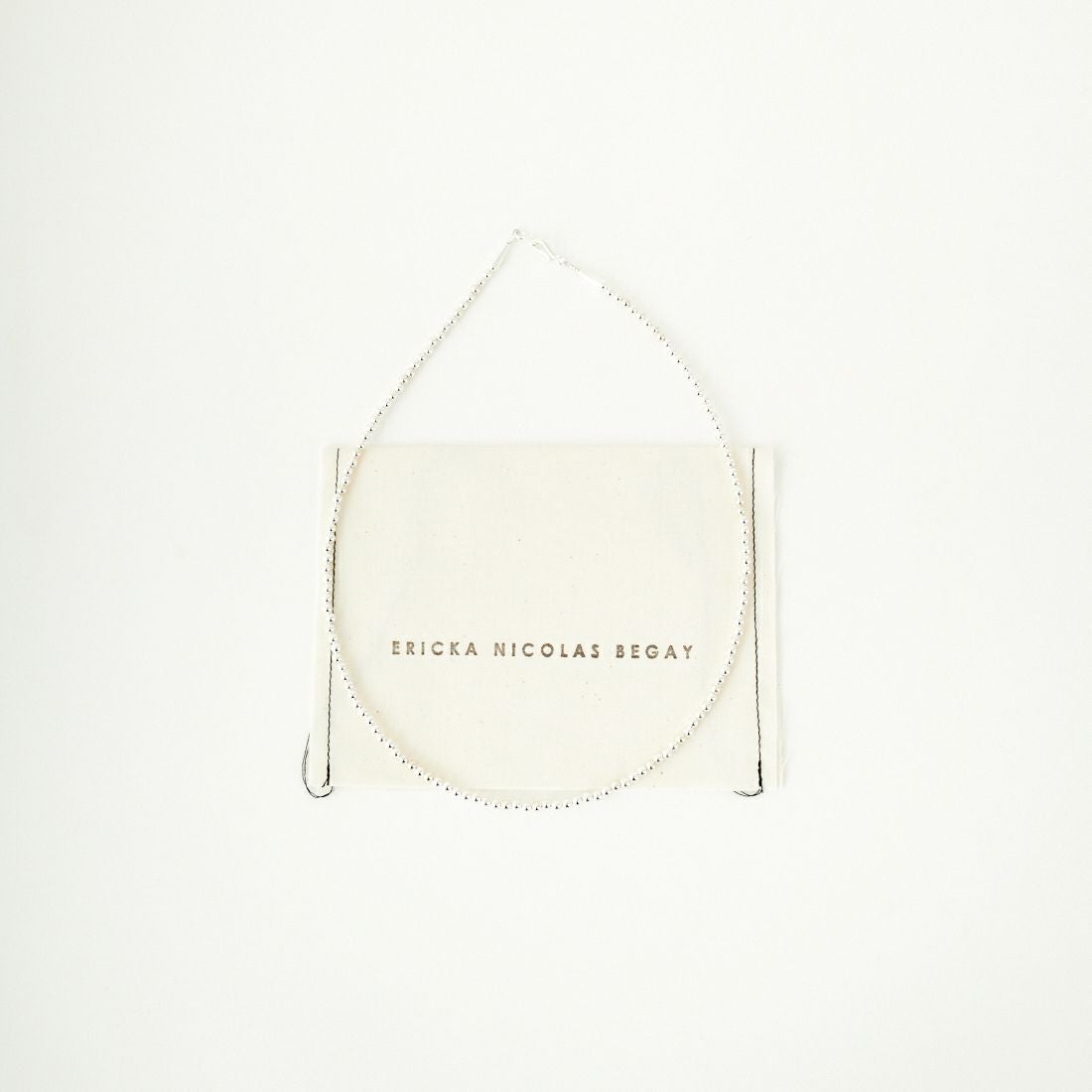 ERICKA NICOLAS BEGAY [エリッカ ニコラス ビゲイ] ナバホパール ネックレス [EB100001000-4-60] SHINY