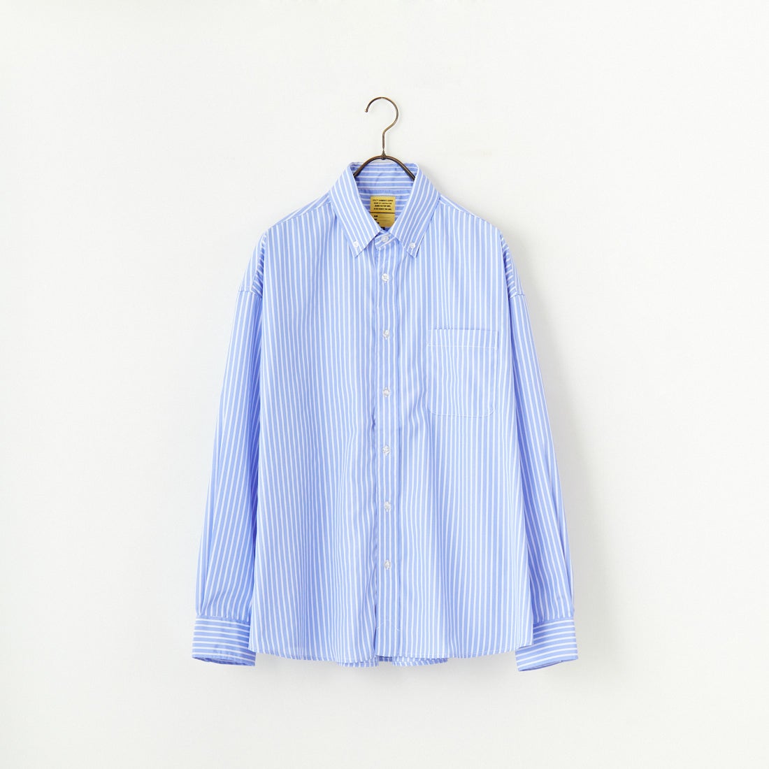 Jeans Factory Clothes [ジーンズファクトリークローズ] ビッグボタンダウンシャツ [JFC-251-017] D BLU ST