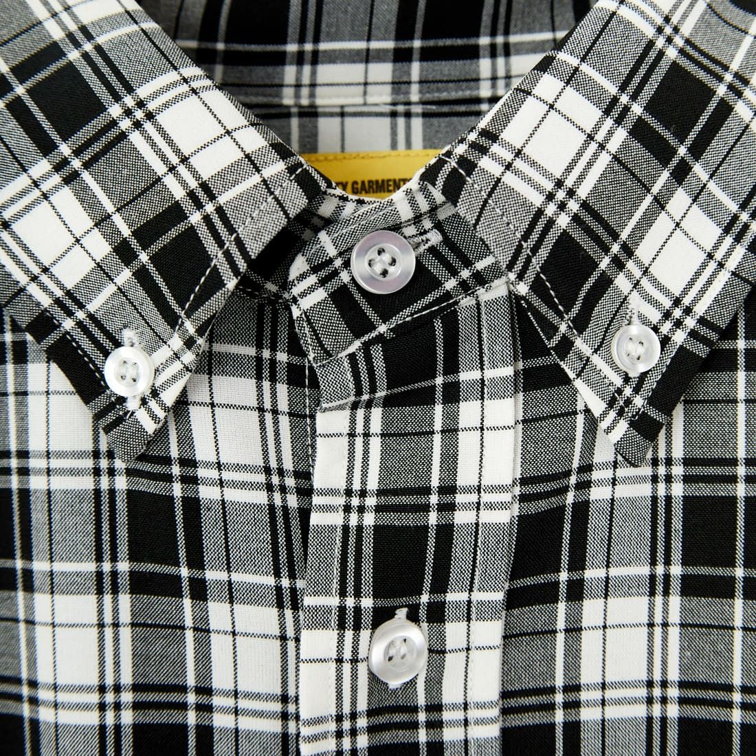 Jeans Factory Clothes [ジーンズファクトリークローズ] ビッグボタンダウンシャツ [JFC-251-017] G BK CHK