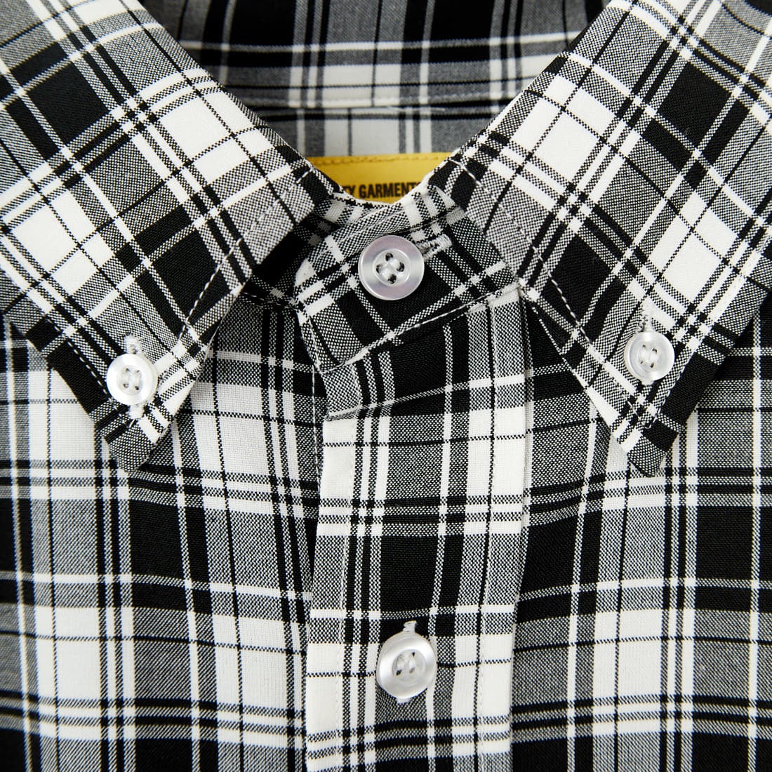 Jeans Factory Clothes [ジーンズファクトリークローズ] ビッグボタンダウンシャツ [JFC-251-017] G BK CHK