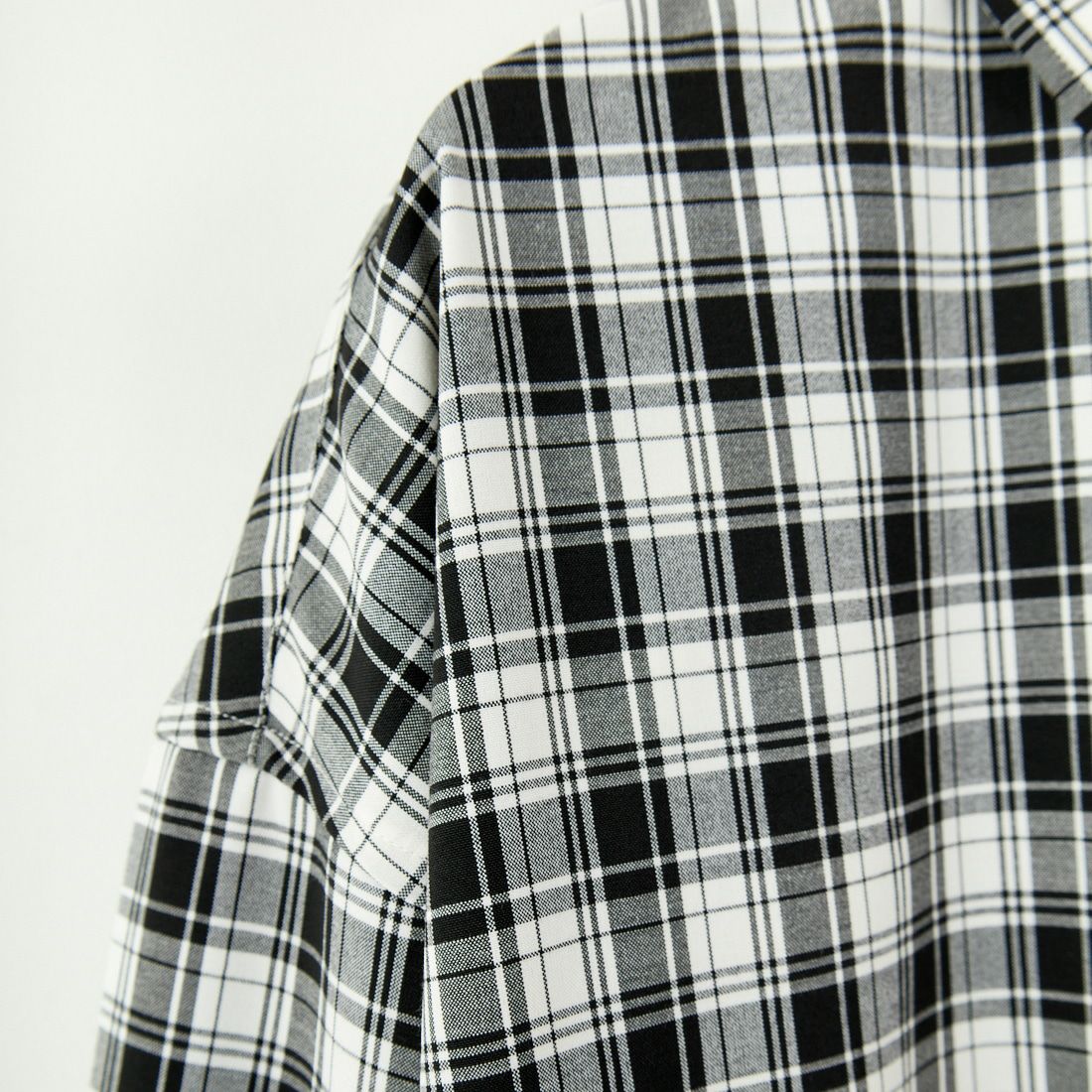 Jeans Factory Clothes [ジーンズファクトリークローズ] ビッグボタンダウンシャツ [JFC-251-017] G BK CHK