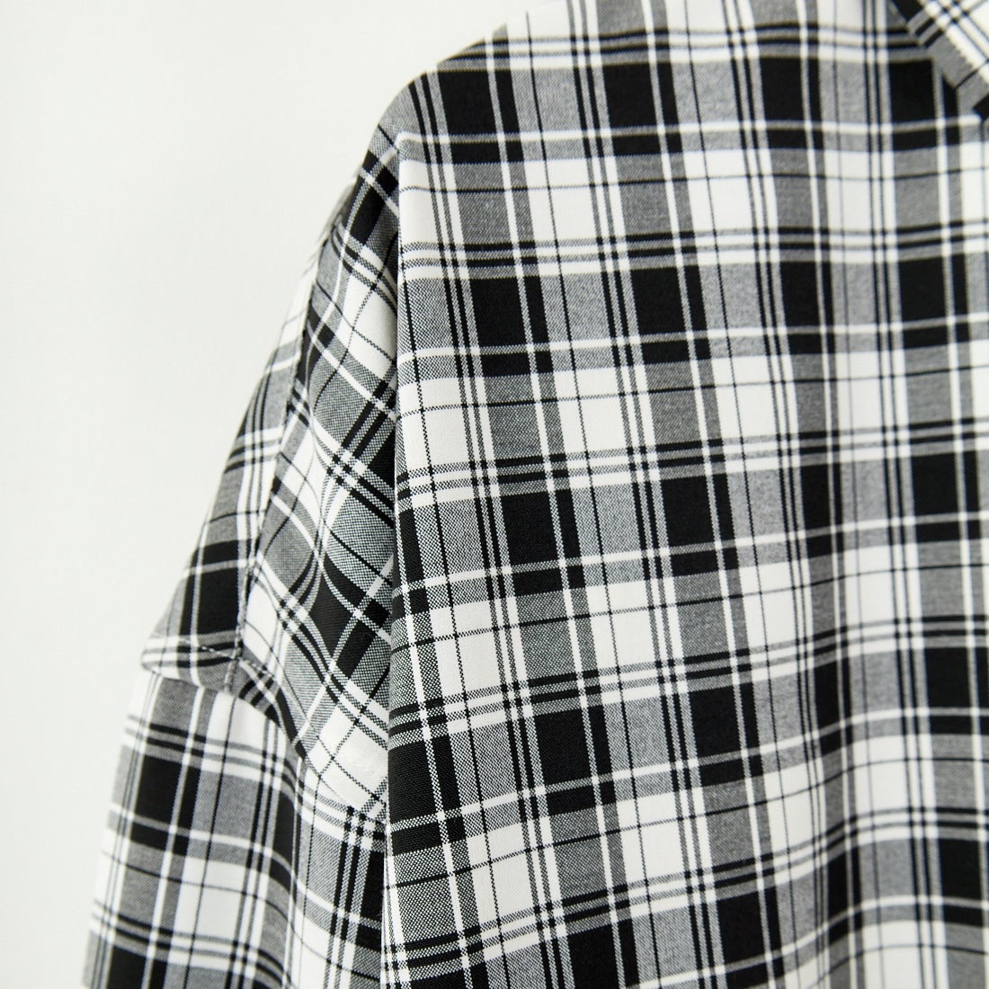 Jeans Factory Clothes [ジーンズファクトリークローズ] ビッグボタンダウンシャツ [JFC-251-017] G BK CHK