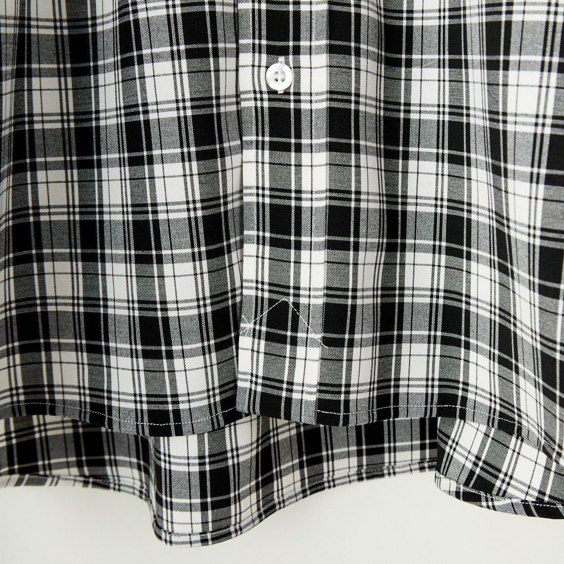 Jeans Factory Clothes [ジーンズファクトリークローズ] ビッグボタンダウンシャツ [JFC-251-017] G BK CHK