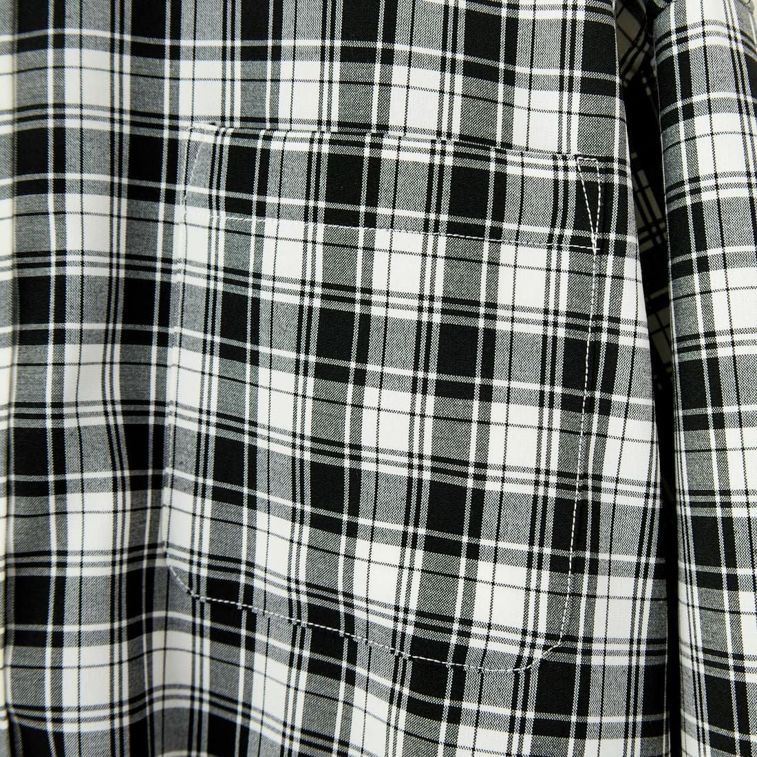 Jeans Factory Clothes [ジーンズファクトリークローズ] ビッグボタンダウンシャツ [JFC-251-017] G BK CHK