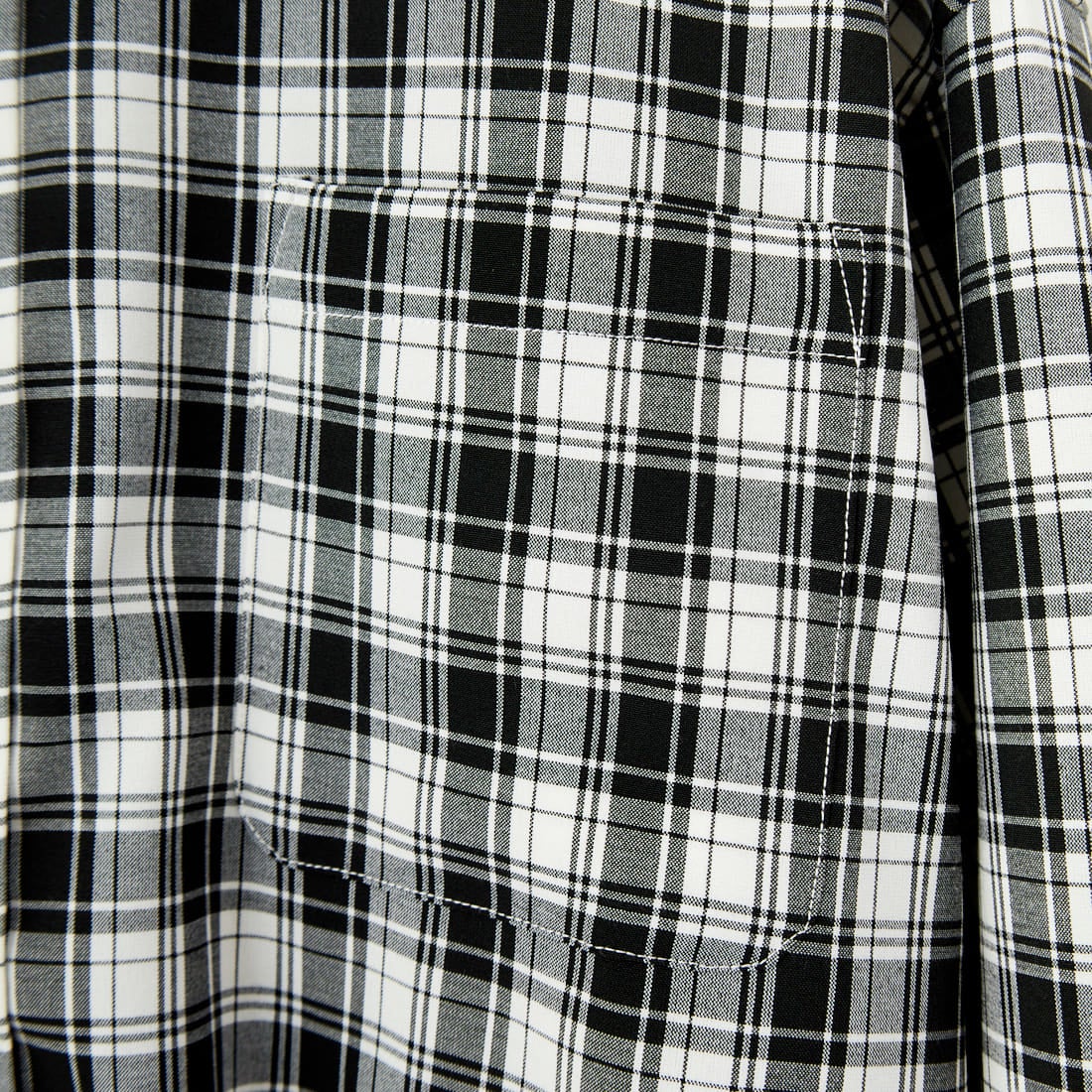 Jeans Factory Clothes [ジーンズファクトリークローズ] ビッグボタンダウンシャツ [JFC-251-017] G BK CHK