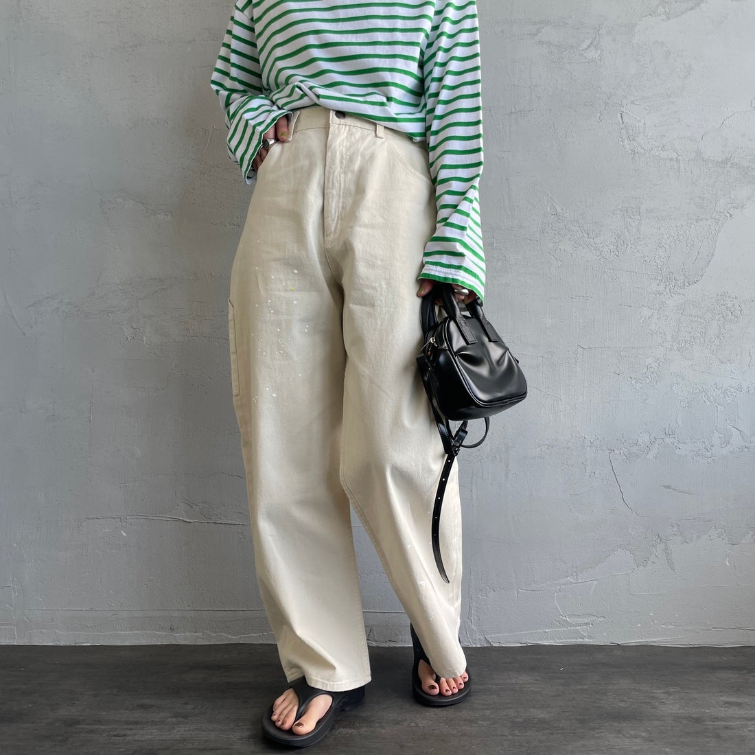 IVORY&&モデル身長：158cm 着用サイズ：L&&