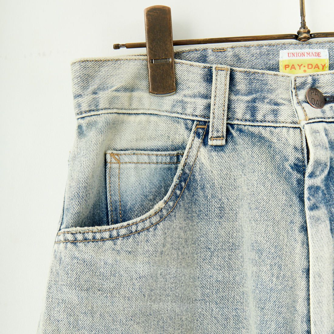 PAY DAY [ペイデイ] 別注 ペインターデニムパンツ [PD49-PT-IN5-JF] LT.BLUE