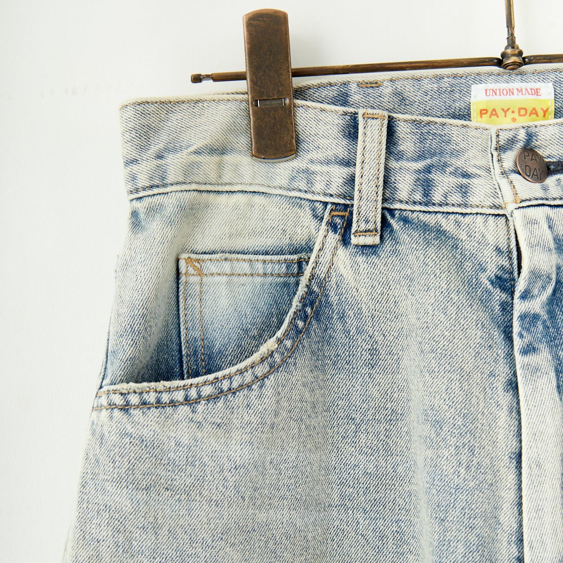 PAY DAY [ペイデイ] 別注 ペインターデニムパンツ [PD49-PT-IN5-JF] LT.BLUE