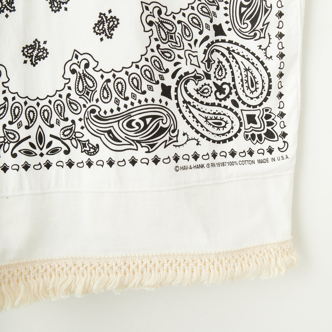 HELLO CALIF [ハローカリフ] HAV-A-HANK バンダナTシャツ [651032] WHITE