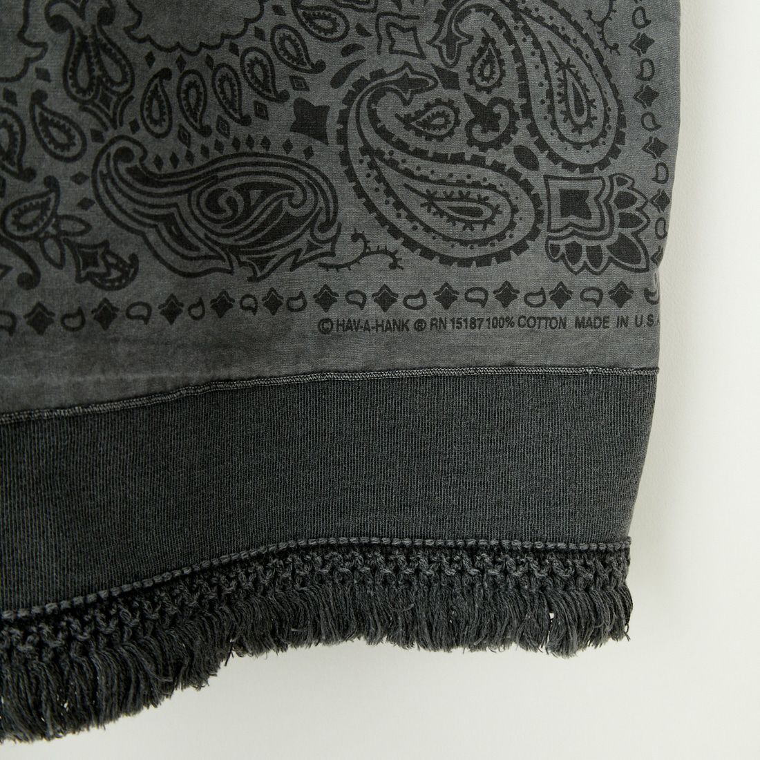 HELLO CALIF [ハローカリフ] HAV-A-HANK バンダナTシャツ [651032] BLACK