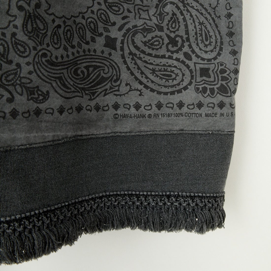 HELLO CALIF [ハローカリフ] HAV-A-HANK バンダナTシャツ [651032] BLACK