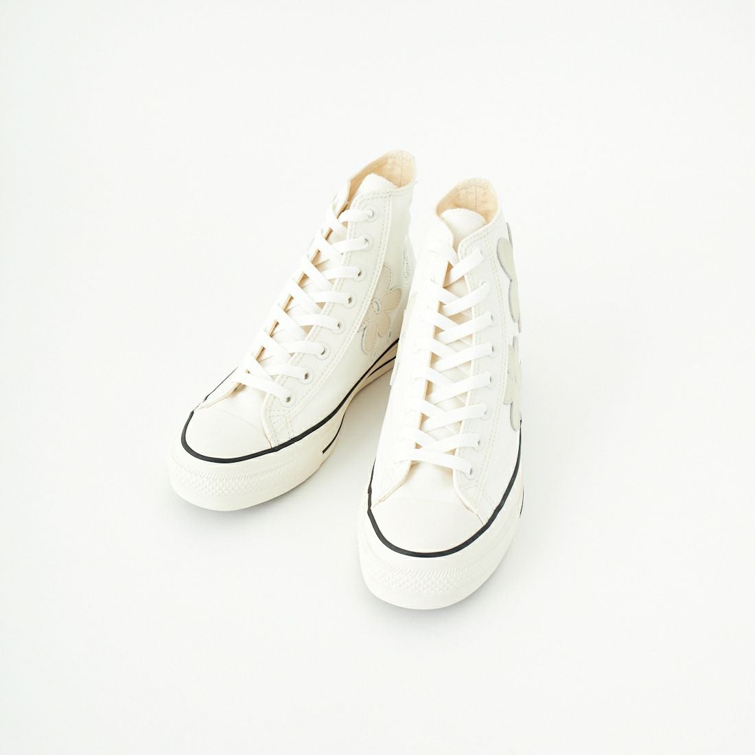 CONVERSE [コンバース] オールスター スエードフラワーHI [AS-SUEDEFLOWER-HI] ｵﾌﾎﾜｲﾄ