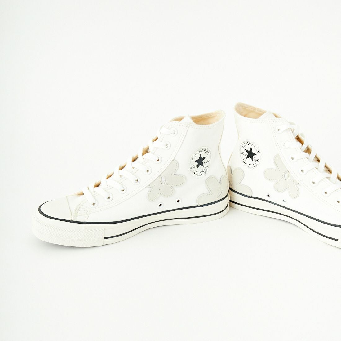 CONVERSE [コンバース] オールスター スエードフラワーHI [AS-SUEDEFLOWER-HI] ｵﾌﾎﾜｲﾄ