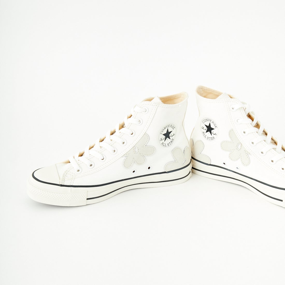 CONVERSE [コンバース] オールスター スエードフラワーHI [AS-SUEDEFLOWER-HI] ｵﾌﾎﾜｲﾄ
