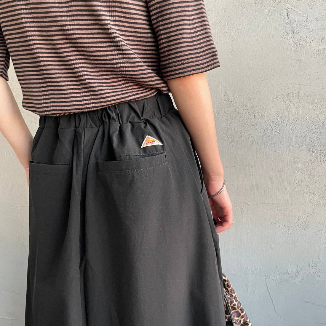 KELTY [ケルティ] 別注 ラッシュコンフォート ナイロンドロストスカート [KE252W30IN03-JF] ﾌﾞﾗｯｸ