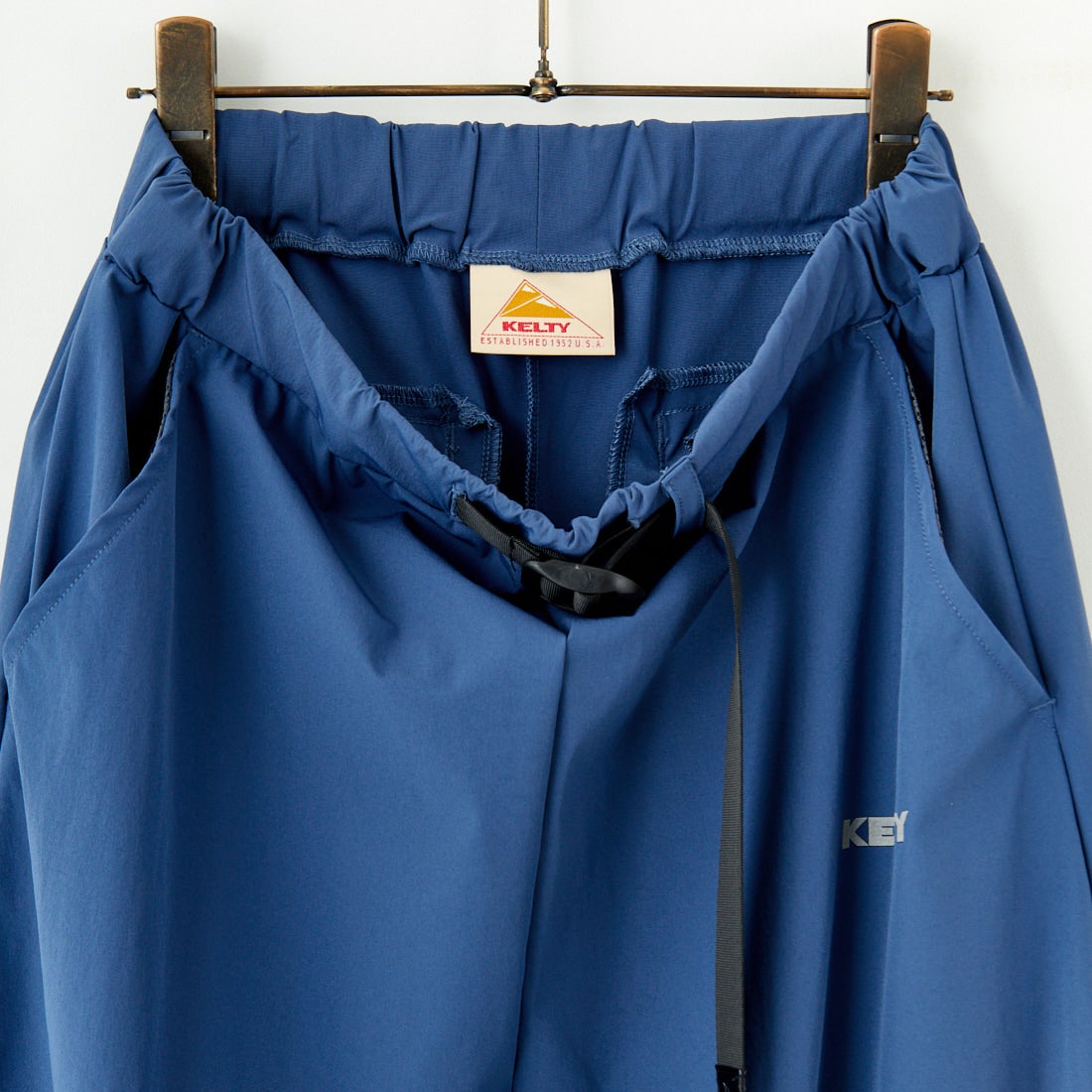 KELTY [ケルティ] 別注 ラッシュコンフォート ナイロンドロストスカート [KE252W30IN03-JF] ﾌﾞﾙｰ