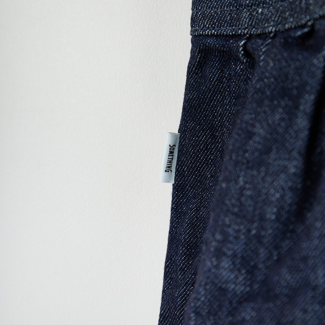 SOMETHING [サムシング] ペプラムデニムビスチェ [ST123] 00 O.W