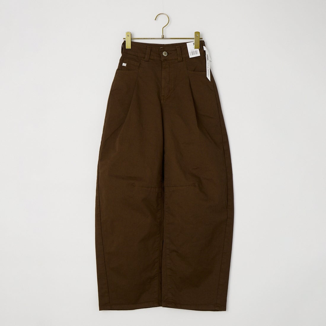 SOMETHING [サムシング] HANAタックカーブデニムパンツ [SEA880] 12 BROWN