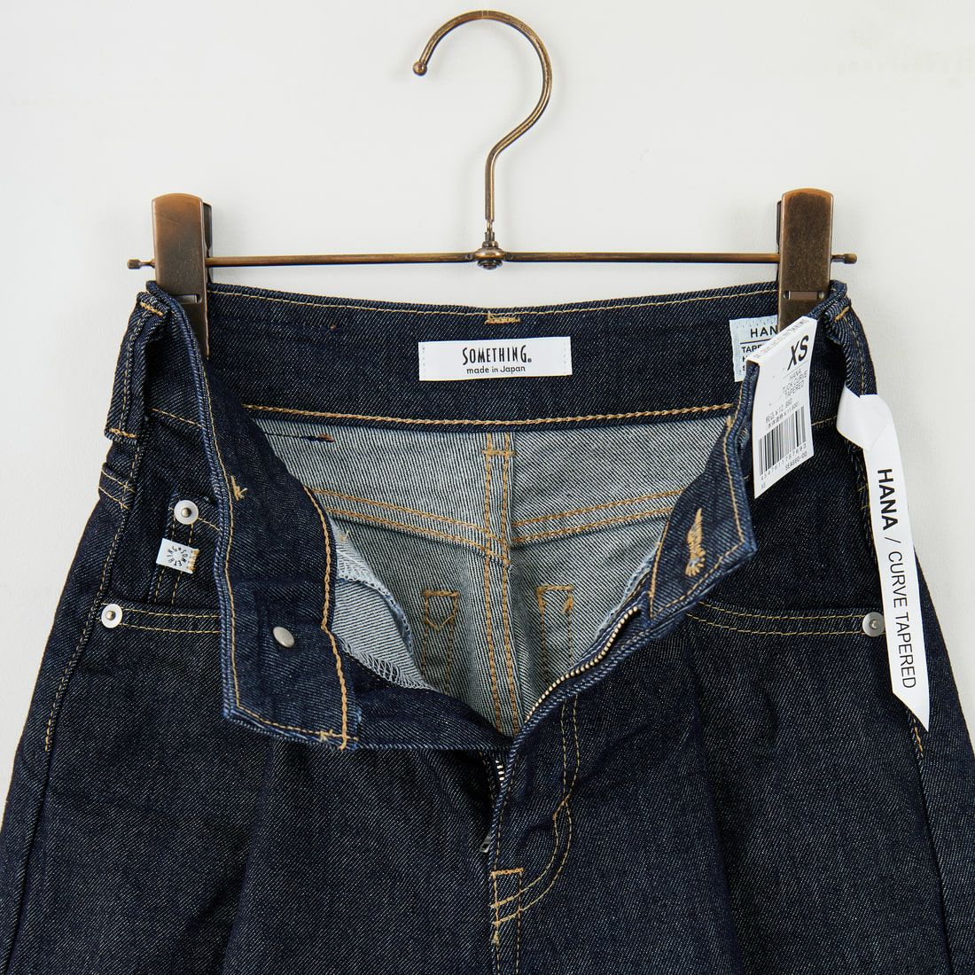 SOMETHING [サムシング] HANAタックカーブデニムパンツ [SEA880] 00 O.W