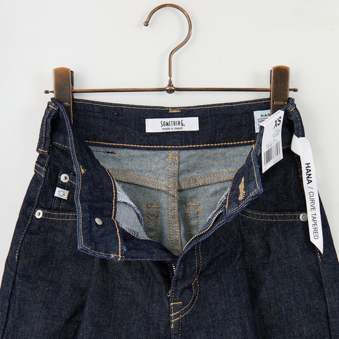 SOMETHING [サムシング] HANAタックカーブデニムパンツ [SEA880] 00 O.W