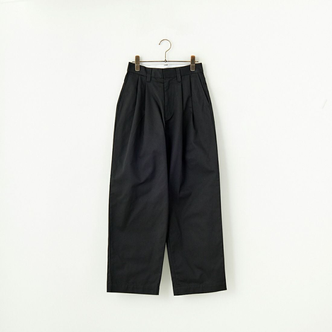 Jeans Factory Clothes [ジーンズファクトリークローズ] 2タックチノパンツ [IN13-PT-5] ﾌﾞﾗｯｸ