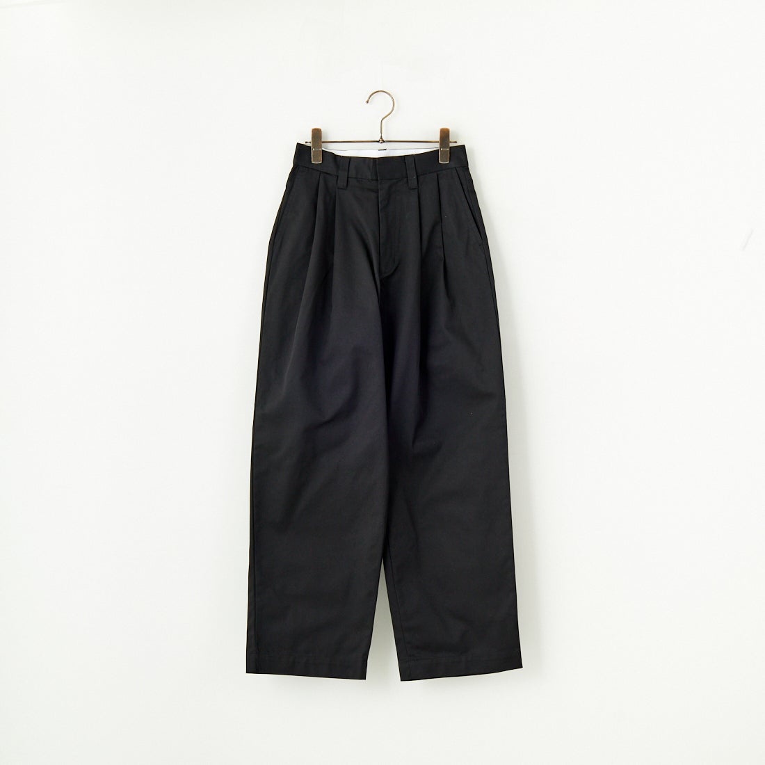 Jeans Factory Clothes [ジーンズファクトリークローズ] 2タックチノパンツ [IN13-PT-5] ﾌﾞﾗｯｸ