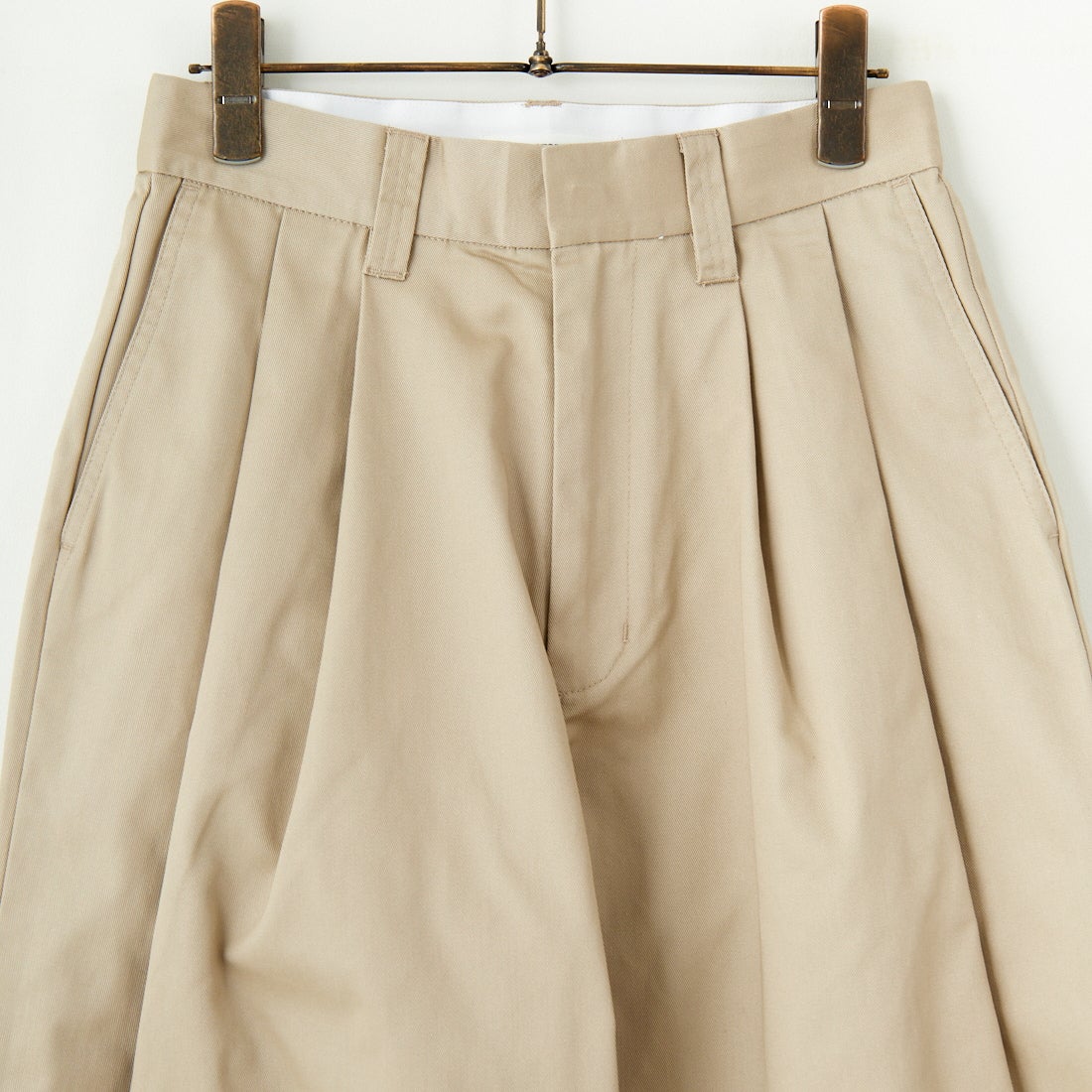 Jeans Factory Clothes [ジーンズファクトリークローズ] 2タックチノパンツ [IN13-PT-5] ﾍﾞｰｼﾞｭ