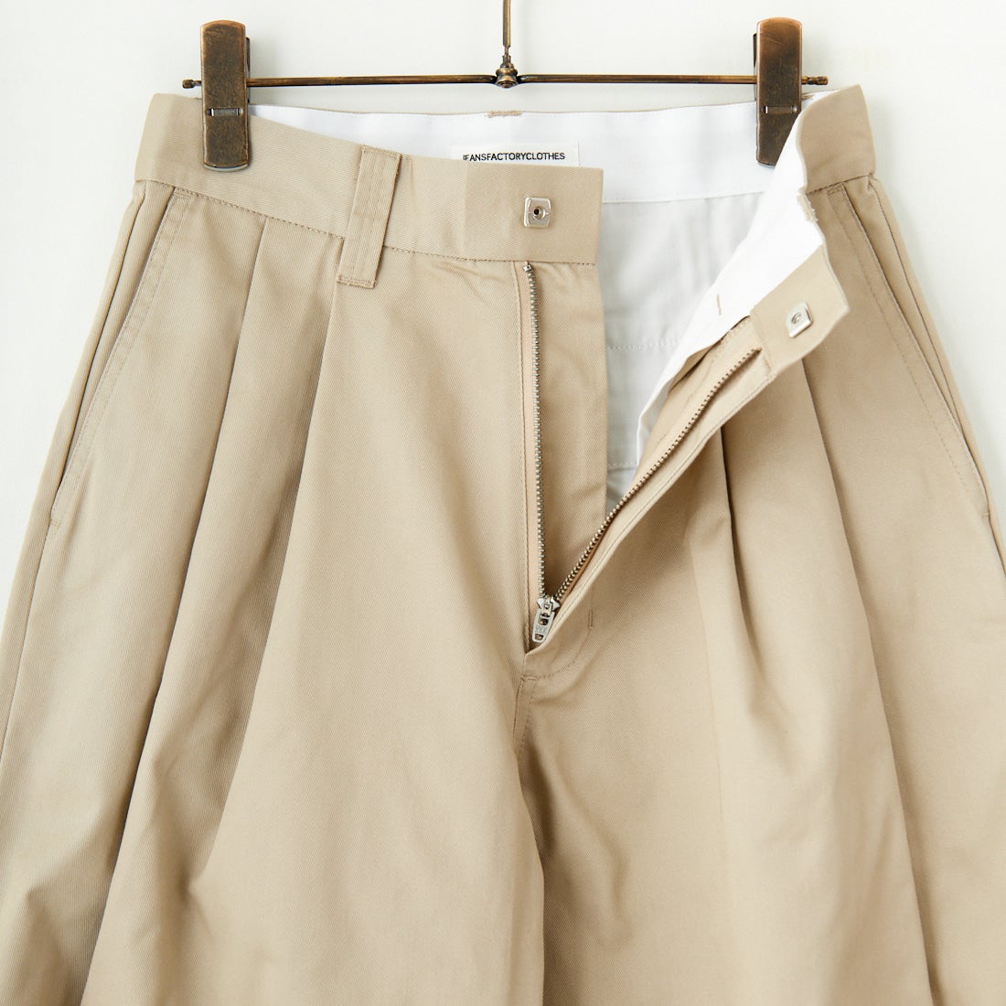 Jeans Factory Clothes [ジーンズファクトリークローズ] 2タックチノパンツ [IN13-PT-5] ﾍﾞｰｼﾞｭ