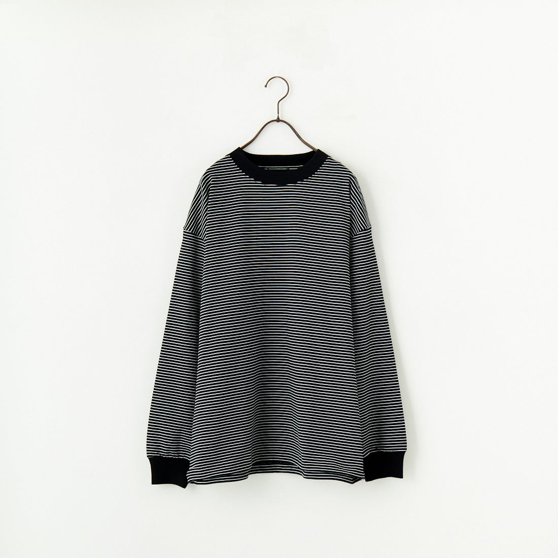 SLICK [スリック] MVS天竺 ロングスリーブドロストボーダーTシャツ