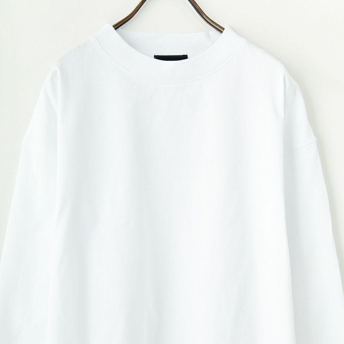 SLICK [スリック] MVS天竺 ロングスリーブドロストTシャツ [5155848] 900 WHITE