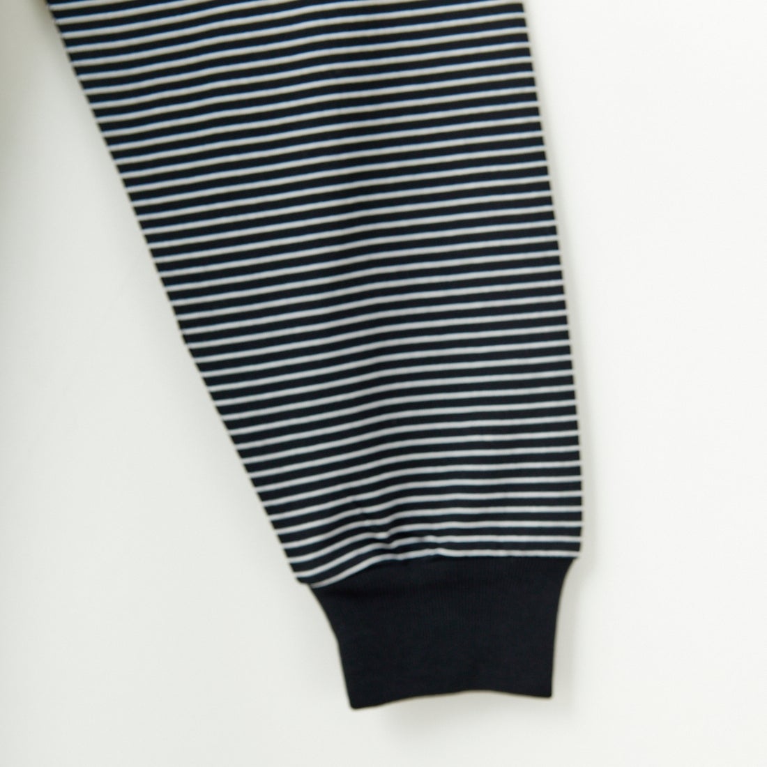 SLICK [スリック] MVS天竺 ロングスリーブドロストボーダーTシャツ [5155849] 700 BLK/WH