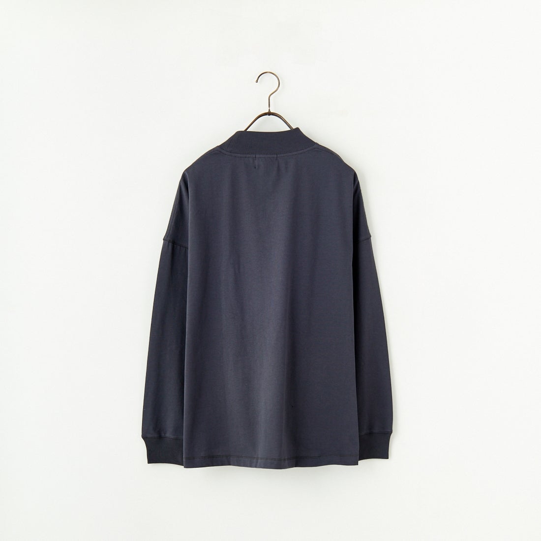 SLICK [スリック] MVS天竺 モックネックドルマンTシャツ [5155901] 720 COAL B